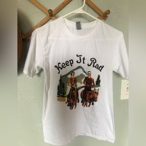 Keep it Rad Cowboys Graphic Tee